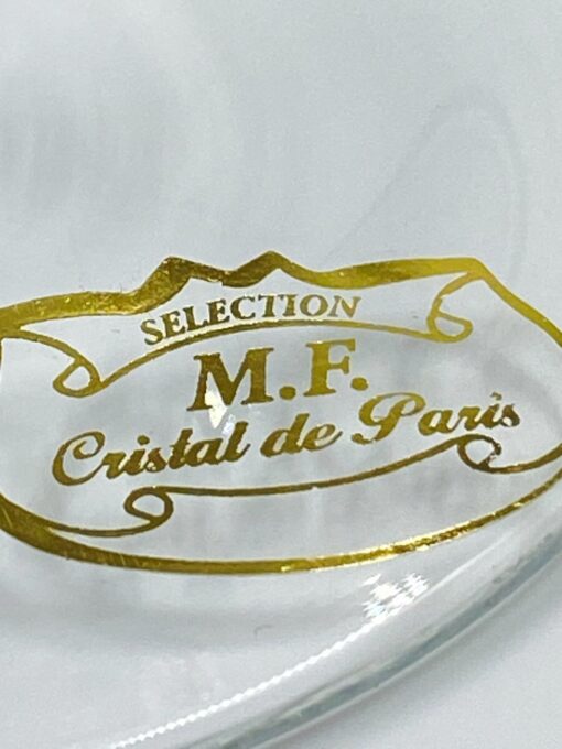 Krištolinių “Cristal de Paris” vyno taurių (800 ml) 2 vnt. komplektas 12x12x25 cm
