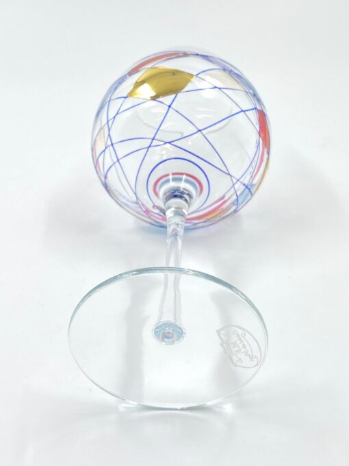 Krištolinių “Cristal de Paris” vyno taurių (800 ml) 2 vnt. komplektas 12x12x25 cm