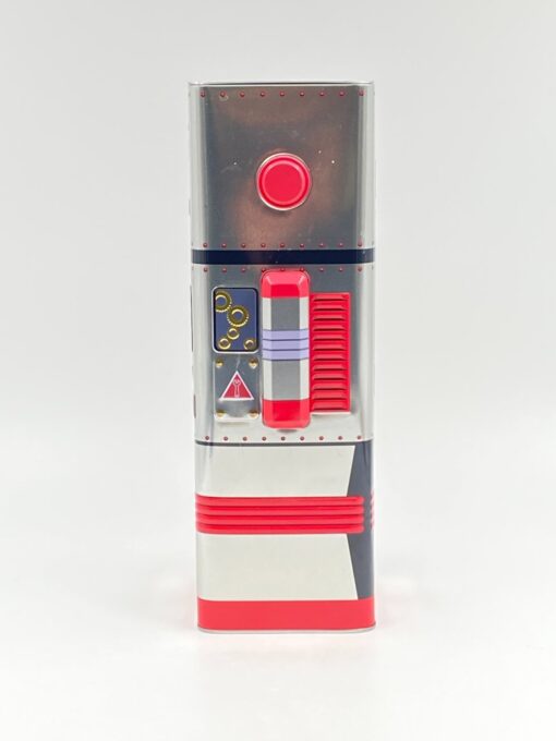 Vintažinė sausainių dėžutė “Robotas” 11x15x33 cm