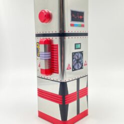 Vintažinė sausainių dėžutė “Robotas” 11x15x33 cm
