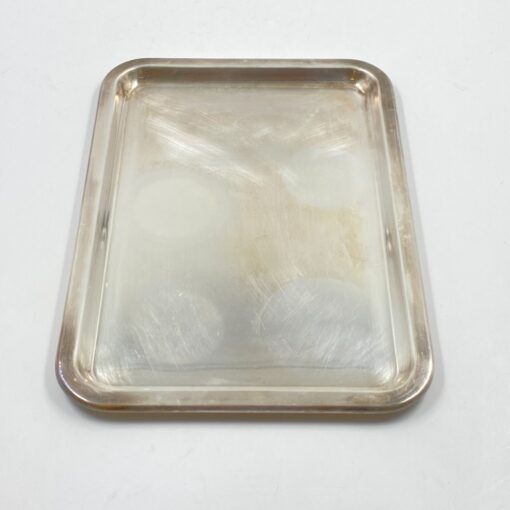 “Wiskemann” sidabruoto metalo padėklas 21,5×30,5×1 cm