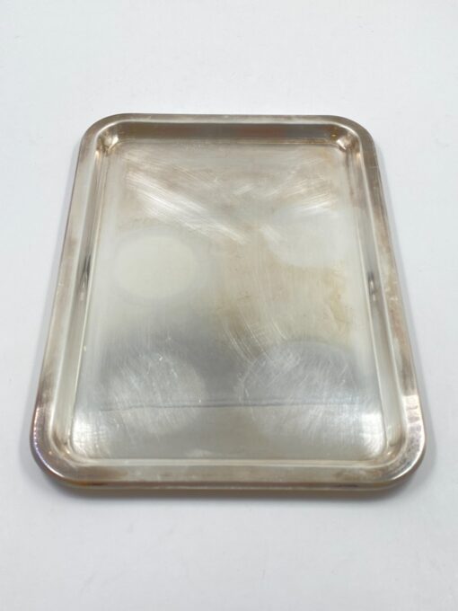 “Wiskemann” sidabruoto metalo padėklas 21,5×30,5×1 cm