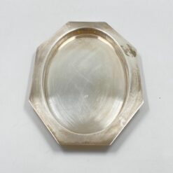 "Wiskemann" sidabruoto metalo padėklas 15,5x23,5x1,5 cm