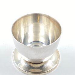 “Wiskemann” sidabruoto metalo indas 8x8x6,5 cm