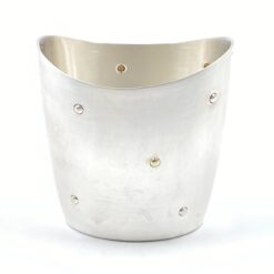 Sidabruoto metalo indelis 5x7x7 cm