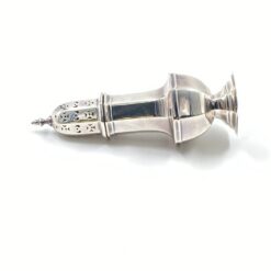 “Mappin & Webb” sidabruoto metalo prieskoninė 7x7x17 cm