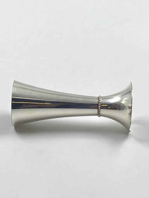 “Keltum” sidabruoto metalo vazelė 5x5x12 cm