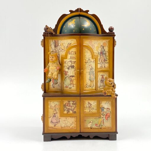 Vintažinė “Enesco” muzikinė dėžutė (NEVEIKIANTI) 11x13x23 cm