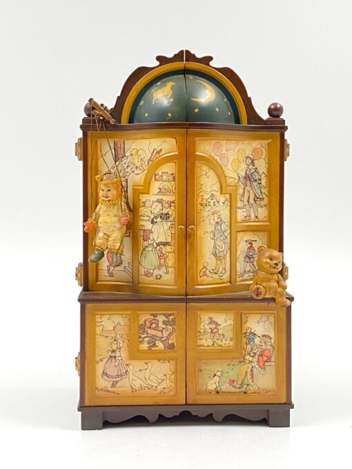 Vintažinė “Enesco” muzikinė dėžutė (NEVEIKIANTI) 11x13x23 cm