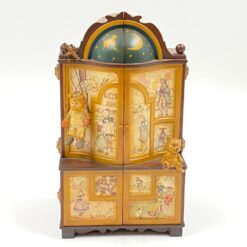 Vintažinė “Enesco” muzikinė dėžutė (NEVEIKIANTI) 11x13x23 cm