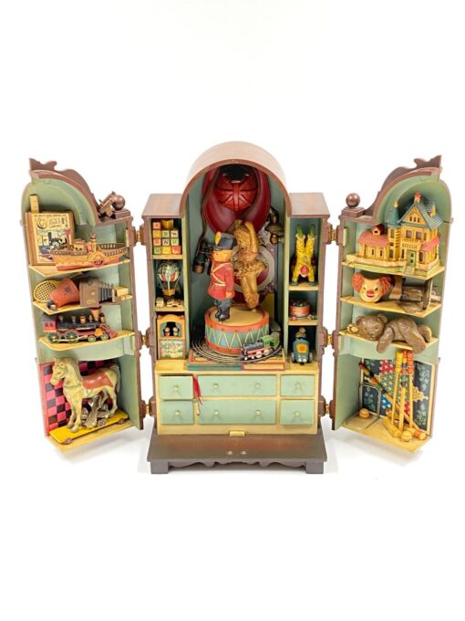 Vintažinė “Enesco” muzikinė dėžutė (NEVEIKIANTI) 11x13x23 cm
