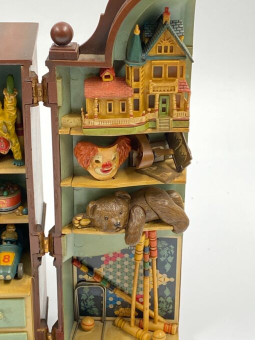 Vintažinė “Enesco” muzikinė dėžutė (NEVEIKIANTI) 11x13x23 cm