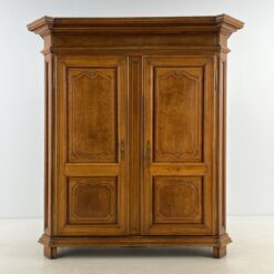 Senovinė ąžuolinė rūbų spinta 75x190x199 cm