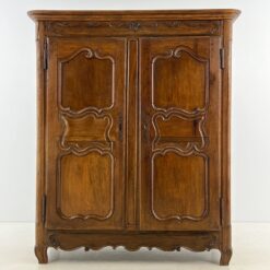 Senovinė ąžuolinė rūbų spinta 60x164x193 cm
