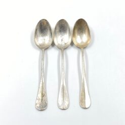 "Pierard" sidabruoto metalo šaukštelių 3 vnt. komplektas 3x15x2,5 cm