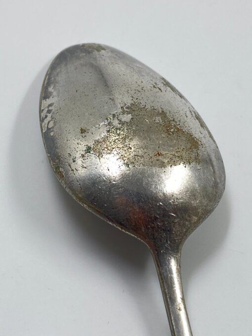Sidabruoto metalo valgomieji šaukštai 5 vnt. komplektas 4×17,5×2 cm