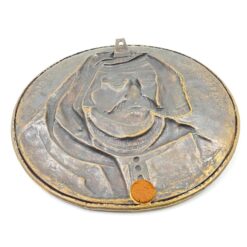 Žalvarinis bareljefas su Philip van Artevelde atvaizdu 2,5x30x30 cm