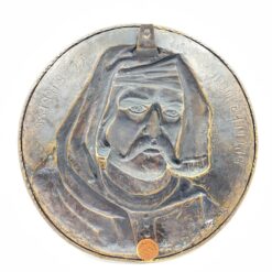 Žalvarinis bareljefas su Philip van Artevelde atvaizdu 2,5x30x30 cm