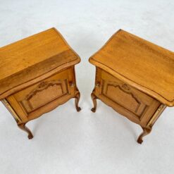 Ąžuolinės spintelės 2 vnt. komplektas 36x52x64 cm