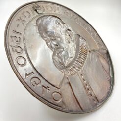 Žalvarinis bareljefas su Nicolaas Rockox atvaizdu 2x31x31 cm