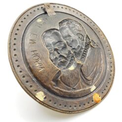 Žalvarinis bareljefas su grafų Egmont ir Horn atvaizdu 3×31,5×31,5 cm