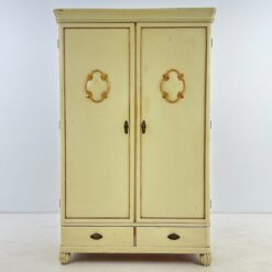 Provanso stiliaus dviejų durų ir dviejų stalčių rūbų spinta 57x125x198 cm