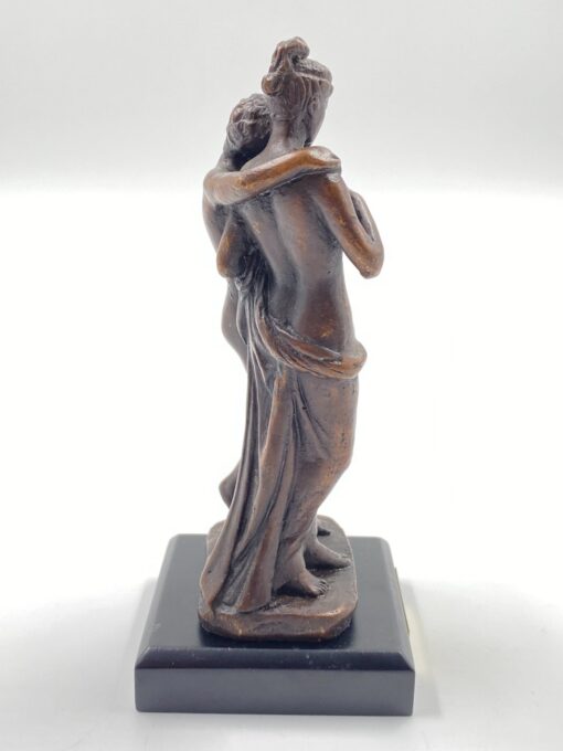 Bronzinė statula ant postamento “Amor en Psyche – 1790” 6,5×6,5×15 cm
