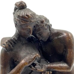 Bronzinė statula ant postamento “Amor en Psyche – 1790” 6,5×6,5×15 cm