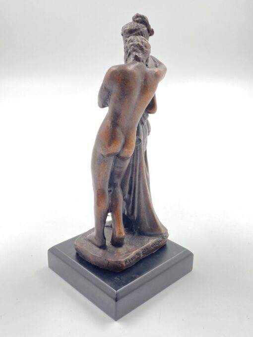 Bronzinė statula ant postamento “Amor en Psyche – 1790” 6,5×6,5×15 cm
