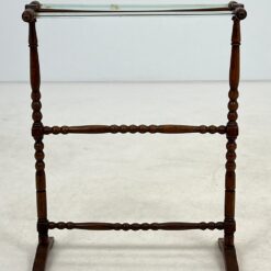 Pastatoma ąžuolinė rankšluoščių kabykla 25x59x75,5 cm