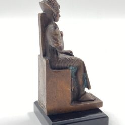 Bronzinė Ramzio 2-ojo statula ant medinio postamento 6,5×6,5×13 cm