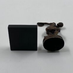 Bronzinė statula ant postamento “Disko metėjas” 6,5×6,5×15,5 cm