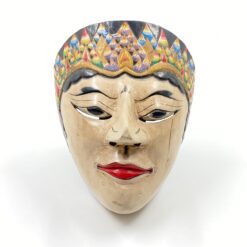 Indonezijos ceremoninė kaukė iš medžio 12x16x21 cm