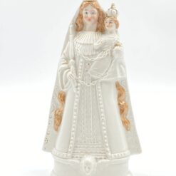 Porcelianinė Švč. Mergelės Marijos su Kūdikėliu Jėzumi statula 8x12x22 cm