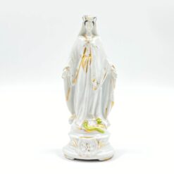Porcelianinė Švč. Mergelės Marijos statula 8,5x8,5x21 cm