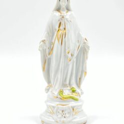 Porcelianinė Švč. Mergelės Marijos statula 8,5×8,5×21 cm