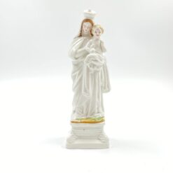 Porcelianinė Švč. Mergelės Marijos su Kūdikėliu Jėzumi statula 6x8x21,5 cm
