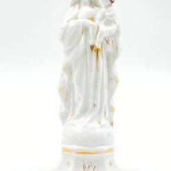 Porcelianinė Švč. Mergelės Marijos su Kūdikėliu Jėzumi statula 8x8x20 cm