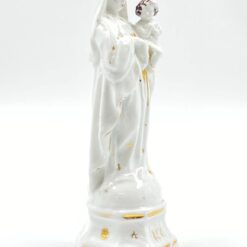 Porcelianinė Švč. Mergelės Marijos su Kūdikėliu Jėzumi statula 8x8x20 cm