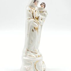 Porcelianinė Švč. Mergelės Marijos su Kūdikėliu Jėzumi statula 7x9x20 cm