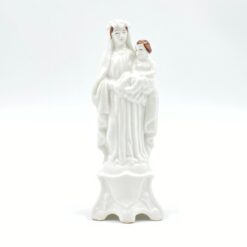 Porcelianinė Švč. Mergelės Marijos su Kūdikėliu Jėzumi statula 6x7,5x19 cm