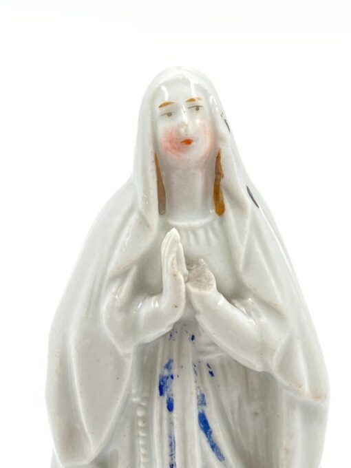 Porcelianinė Švč. Mergelės Marijos statula 5,5x5x15,5 cm
