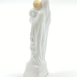Porcelianinė Švč. Mergelės Marijos su Kūdikėliu Jėzumi statula 5x6x15 cm