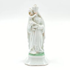 Porcelianinė Švč. Mergelės Marijos su Kūdikėliu Jėzumi statula 6x6x15,5 cm