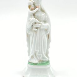 Porcelianinė Švč. Mergelės Marijos su Kūdikėliu Jėzumi statula 6x6x15,5 cm