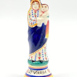 Keramikinė “Henriot Quimper” Švč. Mergelės Marijos statula 5,5×5,5×15,5 cm