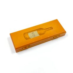Vyno termometras medinėje dėžutėje 7,5×19,5×2,5 cm