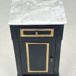 Medinė spintelė su akmeniniu stalviršiumi 39x40x79 cm