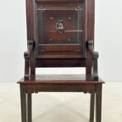 Senovinis ąžuolinis krėslas 42x81x141 cm, 53 cm