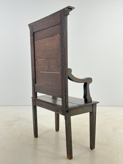 Senovinis ąžuolinis suolas 42x81x141 cm, 53 cm